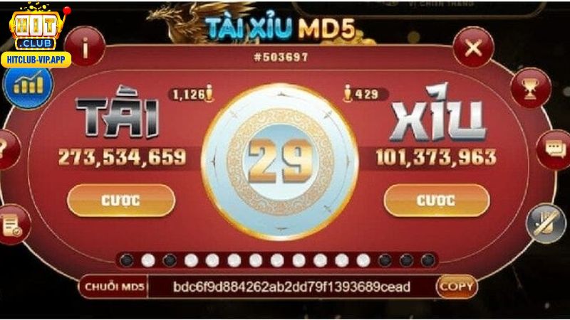 Tài xỉu MD5 là một rong những tựa game rất hấp dẫn